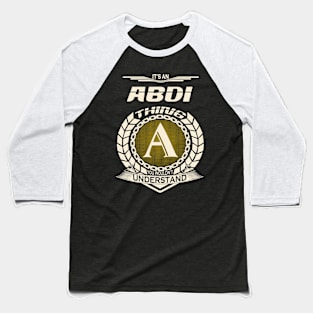 Abdi Baseball T-Shirt